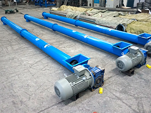 主要用于輸送粉狀、顆粒狀和小塊狀物料